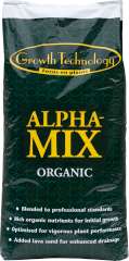 Alpha Mix Organic Soil - A sensational development in professional soil formulation. Alpha Mix is formulated by a noted European agronomist and blended from carefully chosen organic ingredients.
