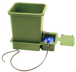 Autopot 1-Pot System - A range of innovative self watering systems based on a gravity supply. Reliable and simple automation for all vegetable crops.