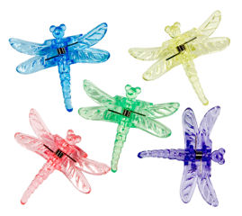 Dragonfly Plant Clips - Decorative dragonfly plant clips, perfect for supporting orchids.  Make great hair clips too!