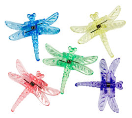 Dragonfly Plant Clips - Decorative dragonfly plant clips, perfect for supporting orchids. Make great hair clips too!