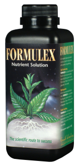 Formulex - A general purpose nutrient solution for soil and for hydroponic applications.