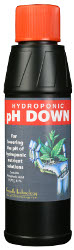 pH DOWN - An acidic solution, used to adjust the pH of nutrient solutions downward.